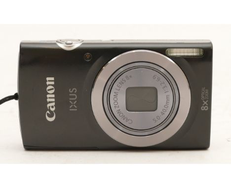 A Canon IXUS 160 digital camera, product no. PC2197.