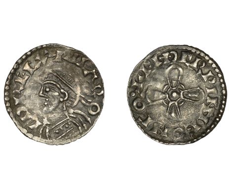 Harold I (1035-1040), Penny, Jewell Cross type, York, Witherwine, +piðerpinne on eo:, 0.99g/2h (Talvio L2A; BEH 231; SCBI Sto
