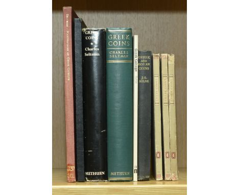 Milne, J.G., Greek and Roman Coins and the Study of History, London, 1939, 128pp, 16 plates; Seltman, C., Masterpieces of Gre