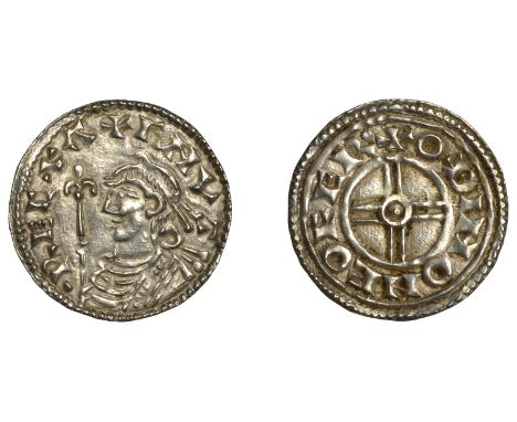 Cnut (1016-1035), Penny, Short Cross type, York, Authunn, oðin on eofr’, 1.14g/9h (BEH 715; N 790; S 1159). Good very fine, t
