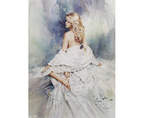 Gordon King Shadows, limited edition print, 44cm x 32cm and companion