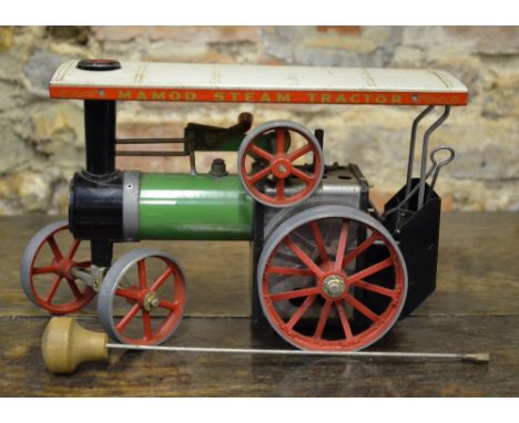 A Mamod steam traction engine Condition Report No box