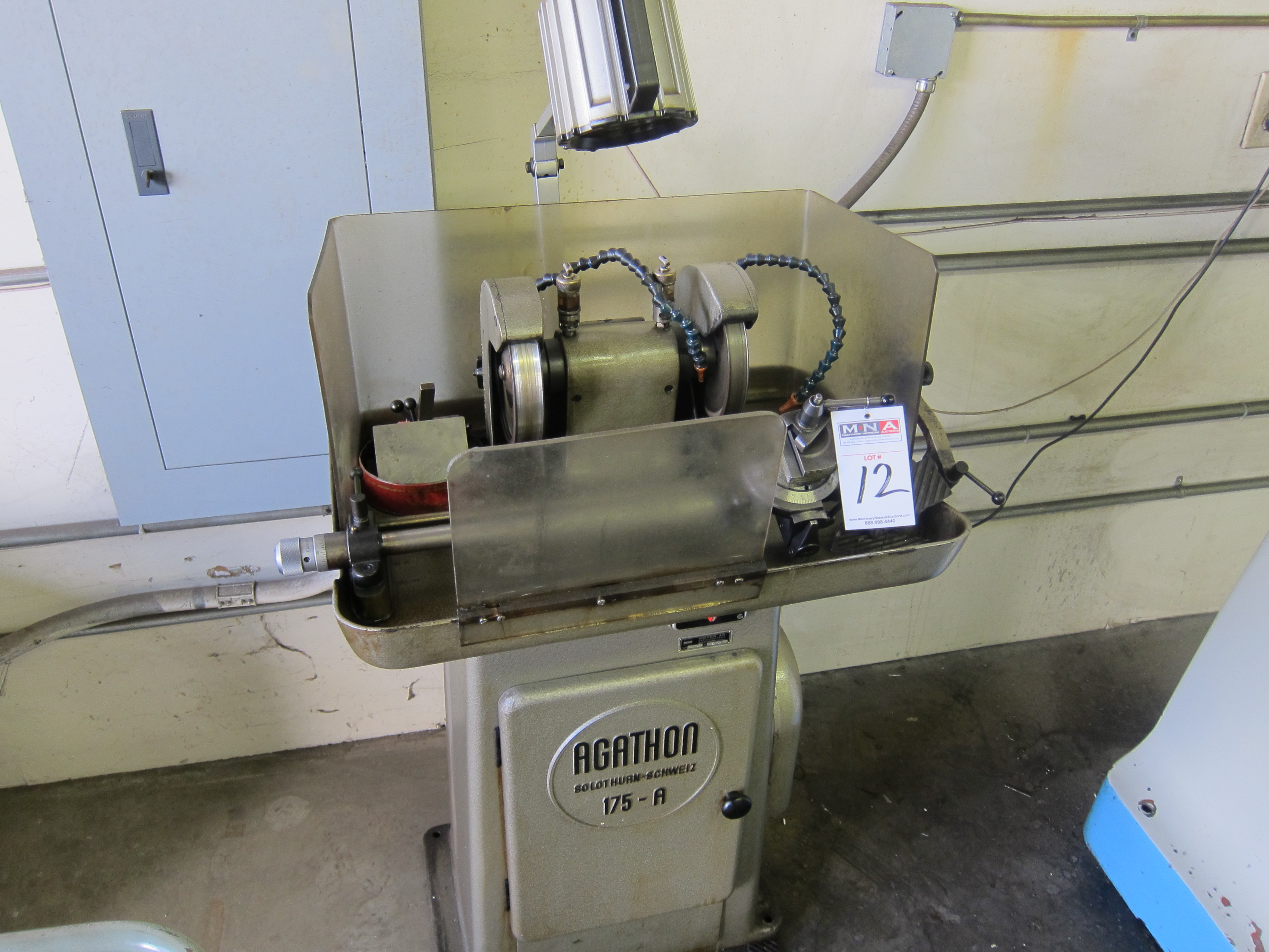AGATHON DIAMOND TOOL GRINDER, MODEL TYPE 175A S/N 80173215