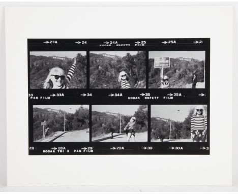 Chris Stein (American, b. 1950), 'Blondie in Hollywood', limited-edition print, 4/325, bearing certificate of authenticity wi