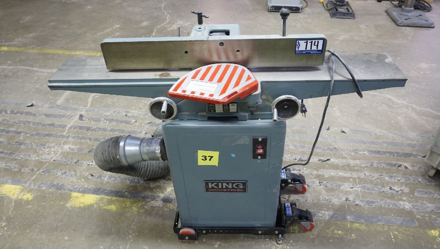 King Model KC60FX 6" Wood Jointer, Serial Number 664852 , 115V/230V