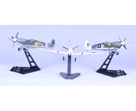 Fourteen 1/72 scale model Supermarine Spitfires, comprising ten by Witty Wings Sky Guardian, two by Dragon Warbirds Series, o