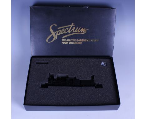 A Bachmann Spectrum gauge OO No. 82802 Class B 2 Truck Climax locomotive 'Moore Keppel &amp; Co', together with a similar Sha