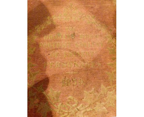 The Drawing Room Portrait Gallery of Eminent Personages 1859