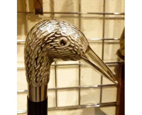 Duck head walking stick 