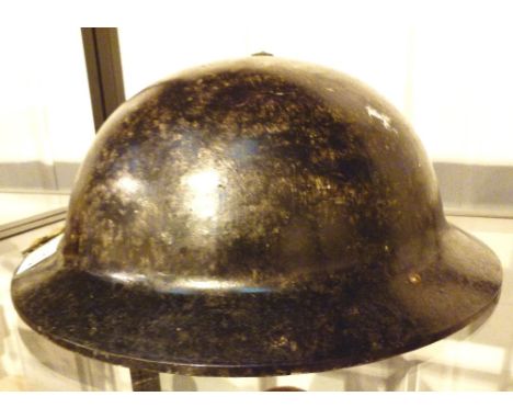 Bakelite ARP helmet with full lining