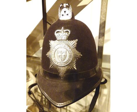 1960s Cheshire police helmet 