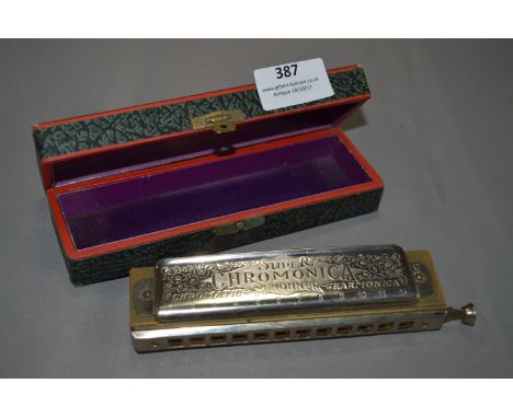 Hohner Harmonica In Case