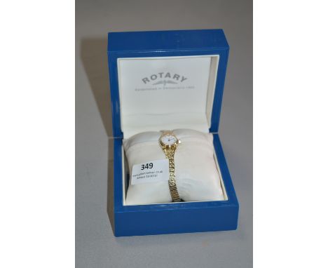 Lady's Gold Plated Rotary Wrist Watch 