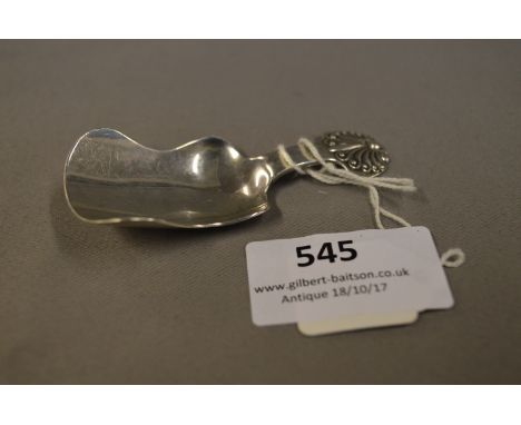Hallmarked Silver Tea Caddy Spoon, Birmingham 1929 - 13 Grams 
