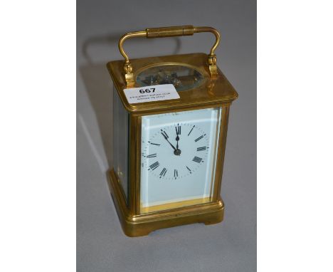 Brass Cased Carriage Clock