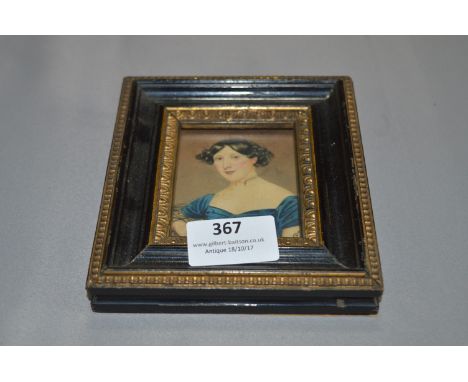 Small Framed Portrait Painting 