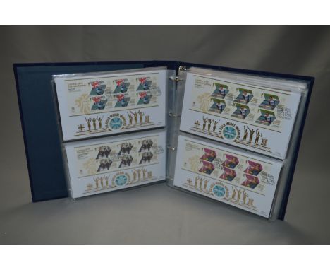 Album containing First Edition Mint Stamps - Olympic & Paralympic Games