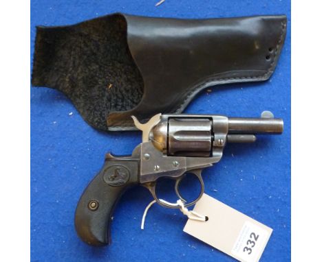 A Colt .41 'Thunderer' revolver in very good condition, serial no. 49596, 2 ½" 'storekeeper's'  barrel marked  to the left si