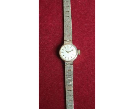 Rotary - A 9ct gold lady's wristwatch, gross weight 15gms