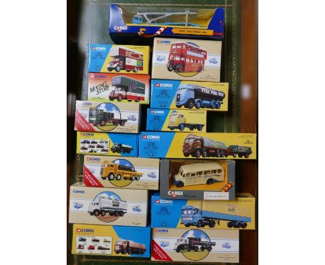 Die-cast - a selection of boxed Corgi Classics and others (approximately 15)