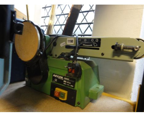 A Rexon Profiline bench top sander, model BD-46A