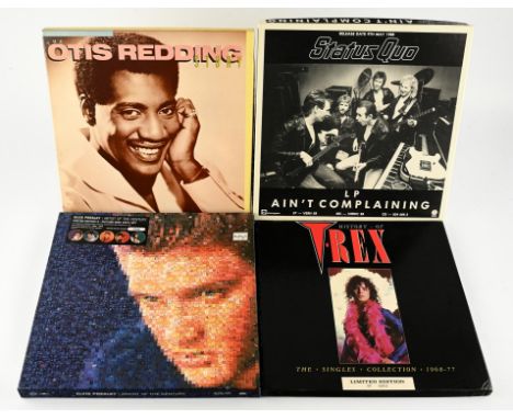 Vinyl records - collection of box sets, to include, Jimi Hendrix, The Doors, Cliff Richard, Uriah Heep, Gene Vincent, T Rex, 