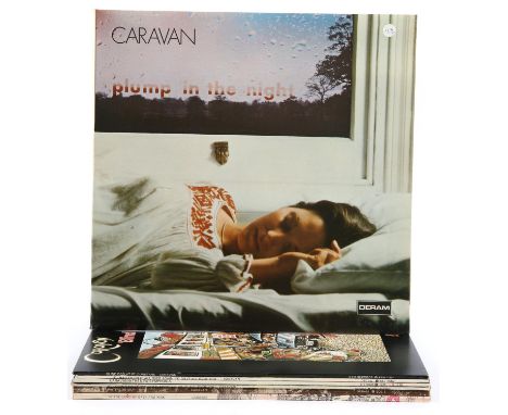 Vinyl records - Caravan collection, to include, For Girls Who Grow Plump In The Night, Blind Dog At St Dunstans, If I Could D