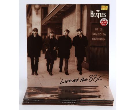 Vinyl records - Four copies of The Beatles 'Live At The BBC' Apple PCSP726 double LPs (4)Condition Report:  3 of the four hav
