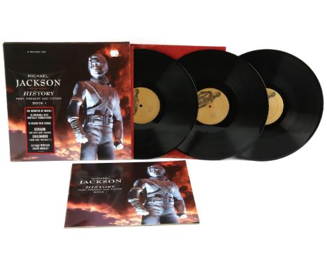 Vinyl record - Michael Jackson HIStory Past Present and Future Book 1, triple LP. 