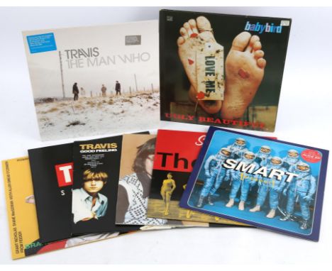 Vinyl records - 90s alternative collection, to include Texas 'Southside'; Babybird 'Ugly Beautiful';  Sleeper 'Pleased To Mee
