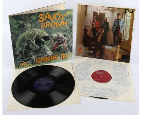 Vinyl records - Savoy Brown 'Looking In' Decca SKL 5066, Savoy Brown Blues Band 'Skae Down Decca Mono unboxed LK 4883