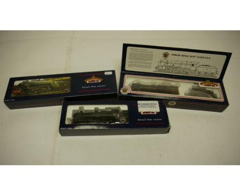 Bachmann 00 Gauge LMS and BR Steam Locomotives and Tenders, 31-279 LMS maroon parallel boiler Scot 6130 'The West Yorkshire R