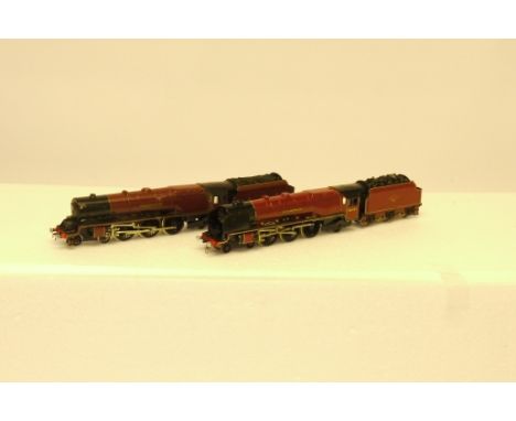 Modified/Super-detailed Hornby-Dublo OO Gauge Duchess Class 4-6-2 Locomotives and Tenders, comprising no 6231 'Duchess of Ath