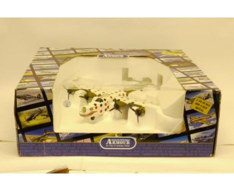 Franklin Mint Armour Collection Boxed Military Aircraft, A 1:48 scale model of B11E743 B24J Liberator heavy bomber, E, Box G