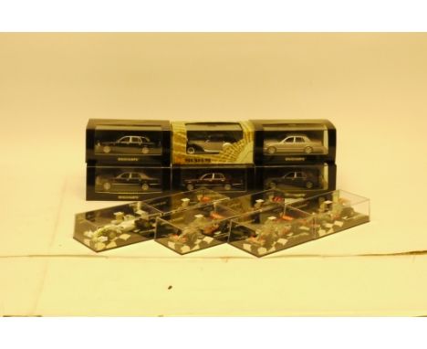 Minichamps and Ixo, A boxed collection of 1:43 scale competition and private vehicles including Minichamps Edition 43 (125, 1