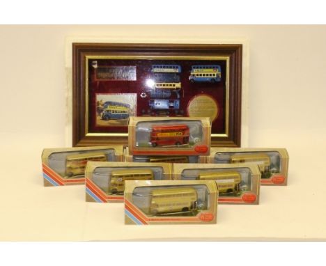 Corgi Classic Commercial Models, A boxed collection of vintage vehicles, some limited edition and box sets, including buses, 