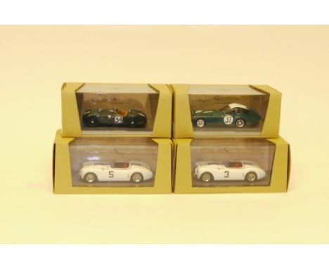 Bizarre Resin Models, A quartet of boxed 1:43 scale vintage competition models by Fernando Pinto, comprising BZ100 Bristol 45