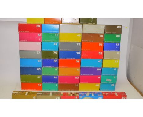 Rio Models, A  collection of old timer and vintage private vehicles,  1:43 scale all in original boxes, F-G, Boxes P-F, (45+)