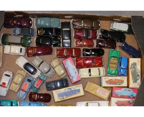 Plastic Reissue and Resin Kit Model Automobiles, A collection of 1:43 scale vintage private and commercial vehicles, includin