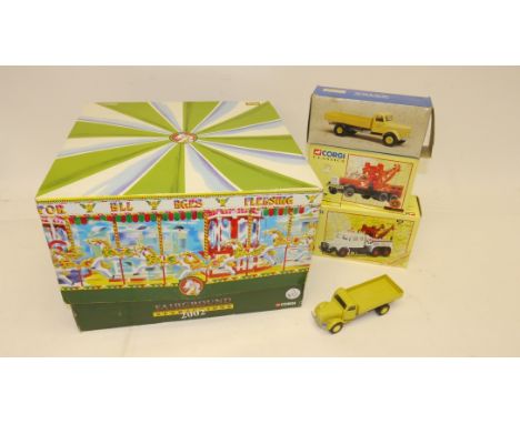 Corgi Steam Gallopers and Commercial Vehicles, A boxed group comprising Corgi CC20402 limited edition 1:50 scale Carters Stea