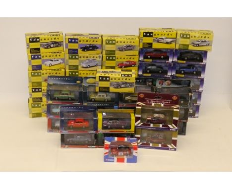 Boxed Vanguards, A collection of 1:43 scale models some limited edition, including private, competition and emergency vehicle