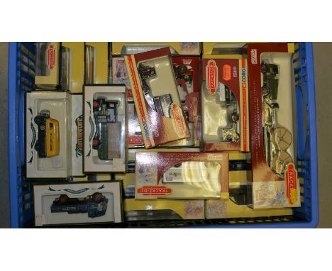 Trackside Vehicles, A boxed collection, of vintage commercial and private vehicles, '00' scale, some limited edition mostly L