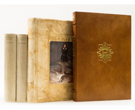 Shakespeare (William) The Sonnets, number 59 of 300 copies signed by Robert Graves, Edward Burrett, and Clarke Hutton, illust