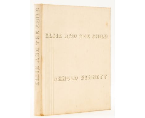 McKnight Kauffer (E.).- Bennett (Arnold) Elsie and the Child, one of 750 numbered copies, signed presentation inscription fro