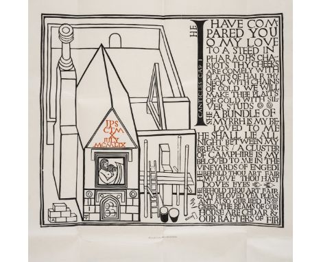 Anderson (Andrew) Enclosures: Times and Places. A Book of Wood Engravings, number 14 of 35 specially-bound copies with a sign