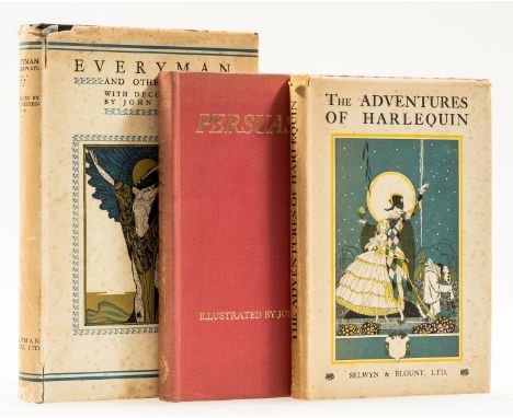 Austen (John).- Bickley (Francis) The Adventures of Harlequin, one of 250 copies signed by the illustrator, illustrations by 