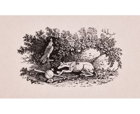 NO RESERVE Bewick.- Bain (Iain) Seven Engravings by Thomas &amp; John Bewick, number 24 of an unspecified number of portfolio