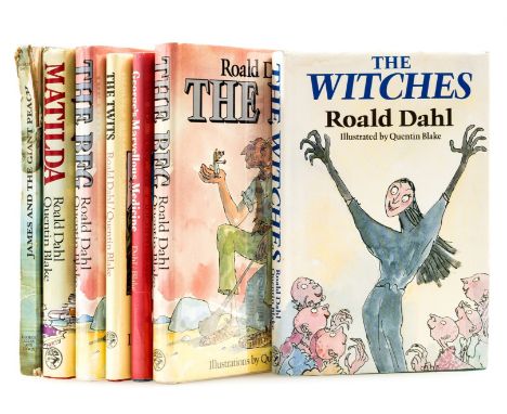 Dahl (Roald) The Witches, first edition, illustrations by Quentin Blake, very light marginal toning, some spotting to fore-ed