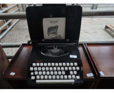 A vintage Brother typewriter