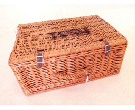 A Fortnum and Mason wicker hamper